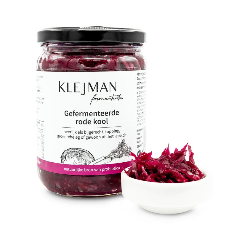 Fermented red cabbage