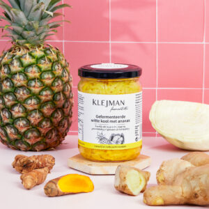 Gefermenteerde witte kool met ananas
